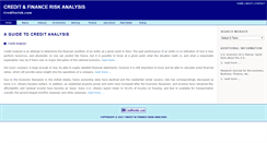 Desktop Screenshot of credfinrisk.com