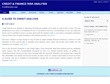 Tablet Screenshot of credfinrisk.com